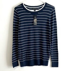 NWT Banana Republic Striped Crewneck Sweater